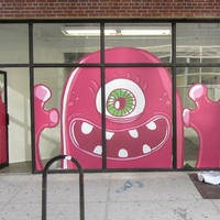 Наклейки на витрину Наклейки на витрину